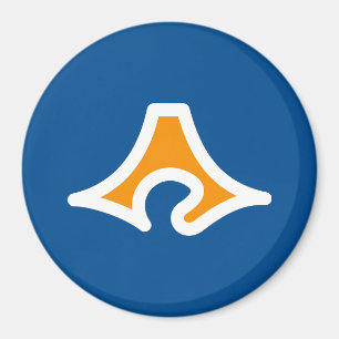 Flagge der Präfektur Shizuoka, Japan Magnet