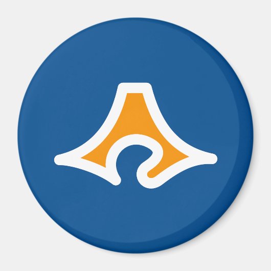 Flagge der Präfektur Shizuoka, Japan Magnet (Vorne)