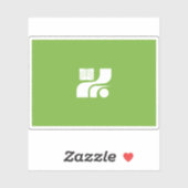 Flagge der Präfektur Tochigi, Japan Aufkleber (Blatt)