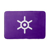 Flagge der Präfektur Tokio, Japan Bath Mat Badematte (Vorderseite)