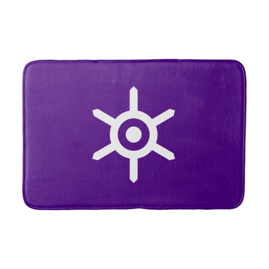 Flagge der Präfektur Tokio, Japan Bath Mat Badematte (Vorderseite)