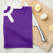 Flagge der Präfektur Tokio, Japan Geschirrtuch (Viertel Falte)