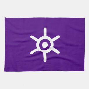 Flagge der Präfektur Tokio, Japan Geschirrtuch