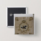 Flagge der preussischen Infanterie Button (Vorne & Hinten)