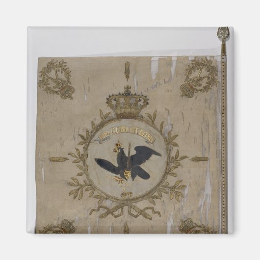 Flagge der preußischen Infanterie Magnet (Vorne)