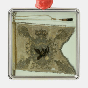 Flagge der preussischen Infanterie unter Frederick Ornament Aus Metall
