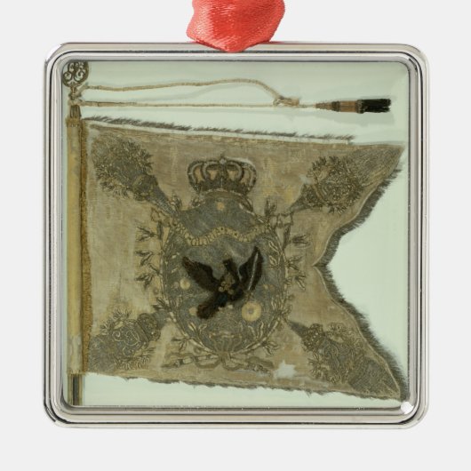 Flagge der preussischen Infanterie unter Frederick Ornament Aus Metall (Vorne)
