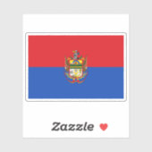 Flagge der Provinz Chimborazo, Ecuador Aufkleber (Blatt)