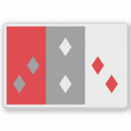 Flagge der Provinz Coclé, Panama Aufkleber