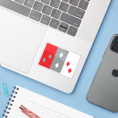 Flagge der Provinz Coclé, Panama Aufkleber (Laptop mit iPhone)