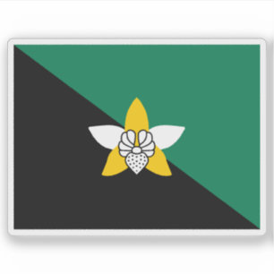 Flagge der Provinz Enga, Papua Neue Guinea Aufkleber