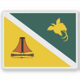 Flagge der Provinz Jiwaka, Papua Neue Guinea Aufkleber
