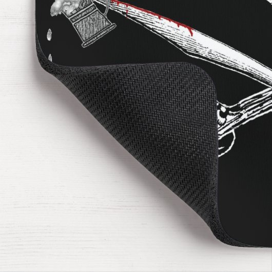 Flagge der "Regel des Diamanten " Mousepad (Ecke)