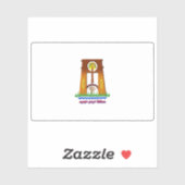 Flagge der Regierung des neuen Tales, Ägypten Aufkleber (Blatt)