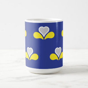 Flagge der Region Brüssel-Hauptstadt, Belgien Kaffeetasse