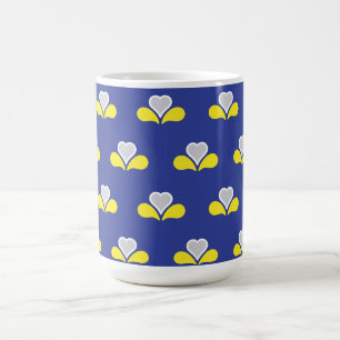 Flagge der Region Brüssel-Hauptstadt, Belgien Kaffeetasse