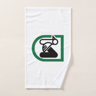 Flagge der Region Marken (italienische Region) Handtuch