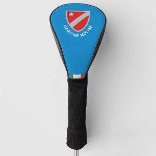 Flagge der Region Molise, Italien Golf Headcover