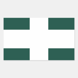 Flagge der Region Rechteckiger Aufkleber