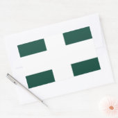 Flagge der Region Rechteckiger Aufkleber (Umschlag)