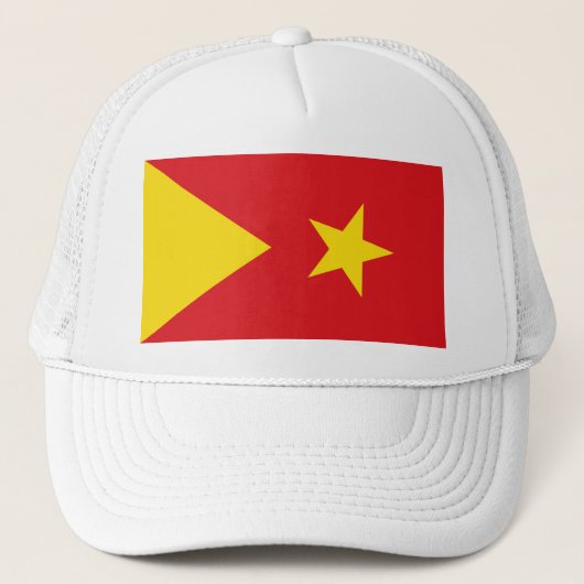 Flagge der Region Tigray Truckerkappe (Vorderseite)