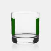 Flagge der Region Umbrien Whiskyglas (Rechts)