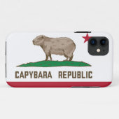 Flagge der Republik Capybara Case-Mate iPhone Hülle (Rückseite (Horizontal))