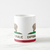 Flagge der Republik Capybara Kaffeetasse (Mittel)