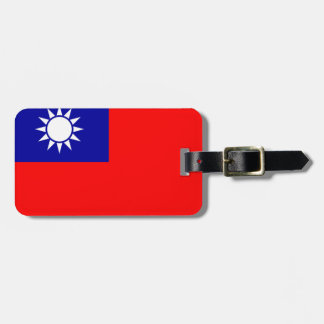 Flagge der Republik China Persönliche Easy-ID Gepäckanhänger