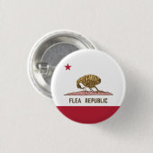 Flagge der Republik Flandern Button (Vorne & Hinten)