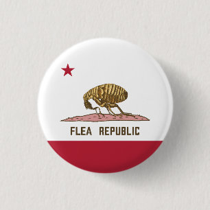 Flagge der Republik Flandern Button