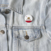 Flagge der Republik Flandern Button (Beispiel)