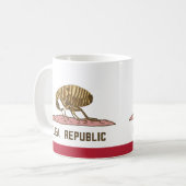 Flagge der Republik Flandern Kaffeetasse (Vorderseite Links)
