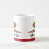 Flagge der Republik Flandern Kaffeetasse (Mittel)