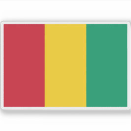 Flagge der Republik Guinea Aufkleber
