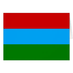 Flagge der Republik Karelien