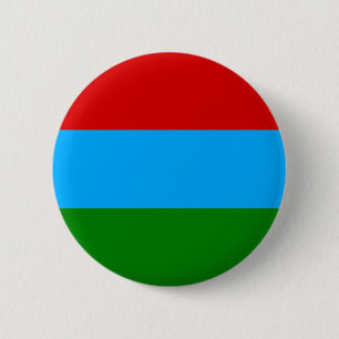 Flagge der Republik Karelien Button