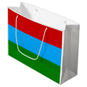 Flagge der Republik Karelien Große Geschenktüte