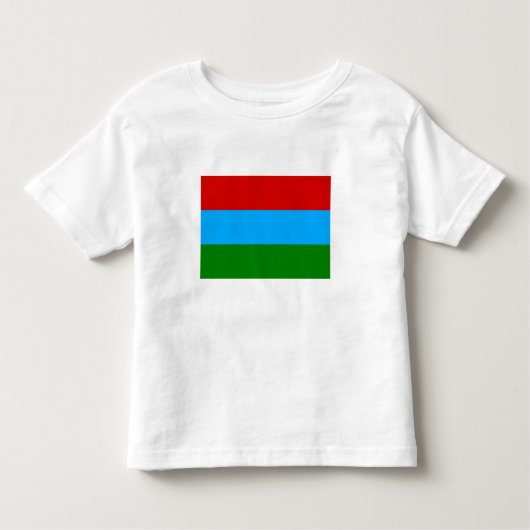 Flagge der Republik Karelien Kleinkind T-shirt (Vorderseite)