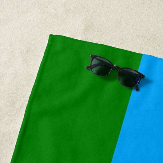 Flagge der Republik Karelien Strandtuch (Beispiel)