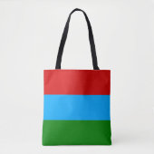 Flagge der Republik Karelien Tasche (Vorderseite)