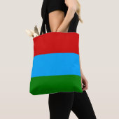 Flagge der Republik Karelien Tasche (Von Nahem)