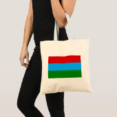 Flagge der Republik Karelien Tragetasche (Vorderseite (Produkt))