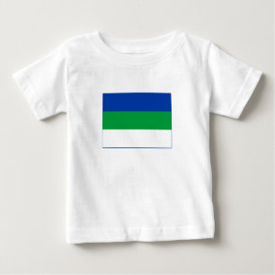 Flagge der Republik Komi Baby T-shirt