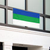 Flagge der Republik Komi Banner (Äußeres Gebäude)