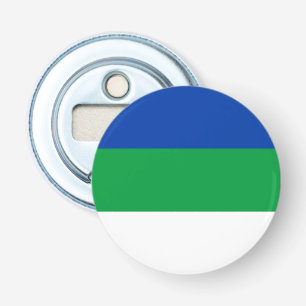 Flagge der Republik Komi Flaschenöffner