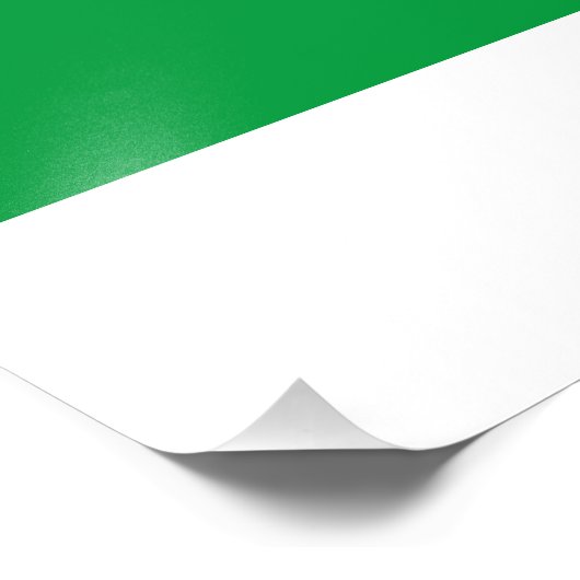 Flagge der Republik Komi Fotodruck (Ecke)