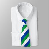 Flagge der Republik Komi Krawatte (Gebunden)