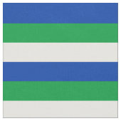 Flagge der Republik Komi Stoff (Nahaufnahme)
