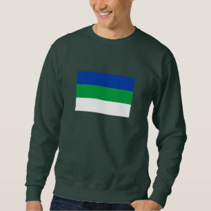 Flagge der Republik Komi Sweatshirt